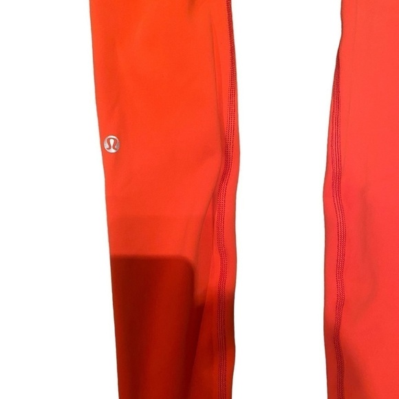 Lululemon Wunder Under Pant III (Reversible) Cranberry / Alarming Size 4 Legging - Picture 12 of 13